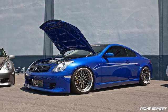 KBD ING-Style / INGs Replica Side Skirts (Poly) - Infiniti G35 Coupe - Outcast Garage