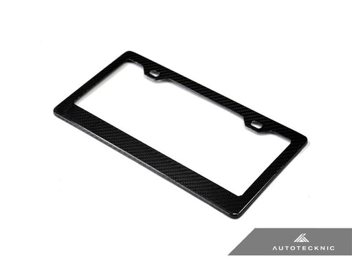 AutoTecknic Dry Carbon License Plate Frame - US Fitment - Outcast Garage